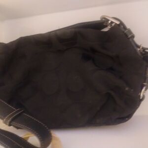 Coach Black Shoulder Bag